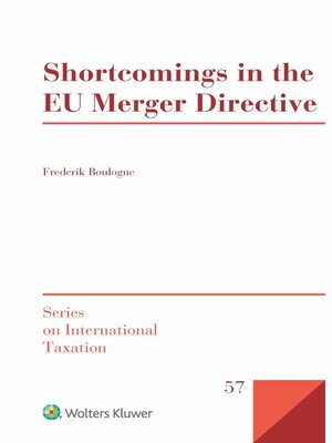 cover image of Shortcomings in the EU Merger Directive